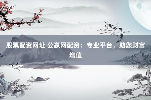 股票配资网址 公赢网配资：专业平台，助您财富增值