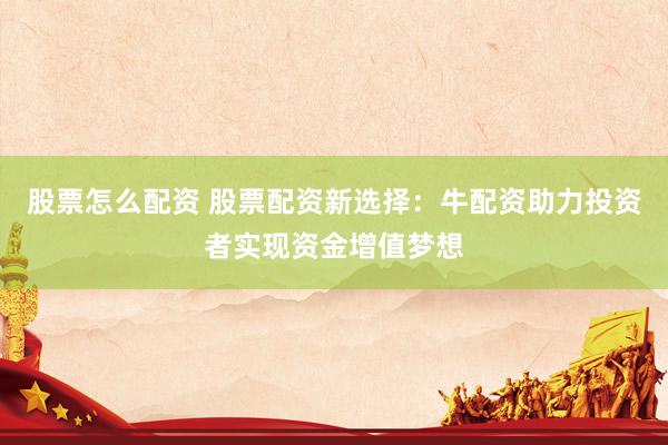 股票怎么配资 股票配资新选择：牛配资助力投资者实现资金增值梦想