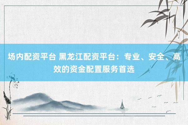 场内配资平台 黑龙江配资平台：专业、安全、高效的资金配置服务首选