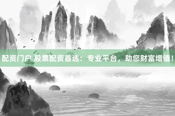 配资门户 股票配资首选：专业平台，助您财富增值！